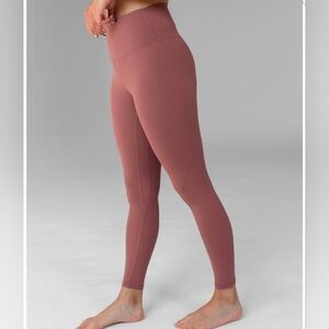 Savvi Sskin Apricot Seamless High Rise Leggings 25” Inseam Athletic Size Medium